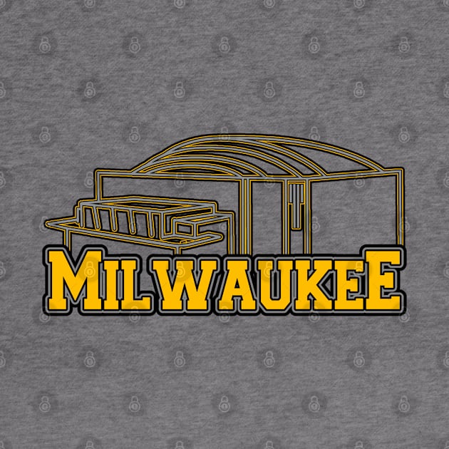 Milwaukee Arena Outline by PantherU